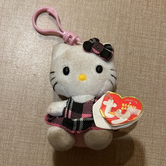 2 Hello Kitty Ty plush keychain and one plush - Picture 7 of 9